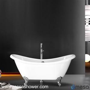 Underbar frittstående dubbeländad släpklafffotbad med C / UPC-certifiering