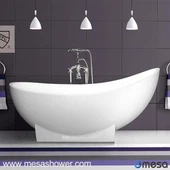 Konstnärlig design Japansk stativ ensam badkar för vuxen