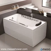 Enkel Design Hörn Sektor Akryl Badrum Hot Sale Tub till billigt pris
